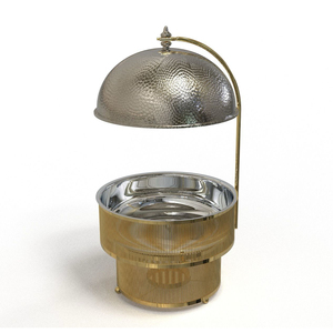 ผู้ค้าส่งชุดอุ่นอาหารแบบชัฟฟิ่งดิชเคลือบทอง สำหรับงานแต่งงานและงานเลี้ยง - Product Image 1