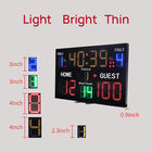 Ganxin <span class=keywords><strong>15</strong></span> dígitos Control remoto Digital LED Marcador electrónico de baloncesto con reloj de tiro de 24s y función de temporizador de Cuenta regresiva - Product Image 6