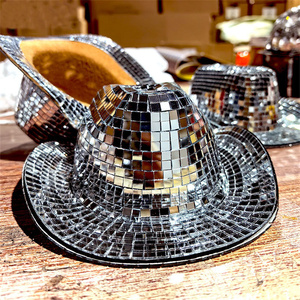 Chapeau de cowboy miroir disco pour animaux de compagnie, accessoires de fête pour chats et chiens, vente en gros à <span class=keywords><strong>prix</strong></span> abordable - Product Image 4