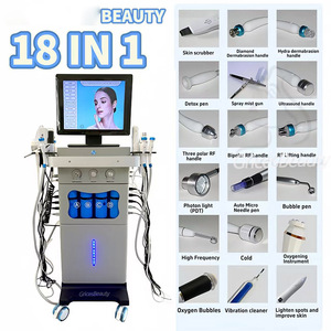 Máquina Facial Profesional de 18 Funciones para Reafirmar la Piel, Eliminar Puntos Negros y Limpiar el Rostro, Terapia Facial - Product Image 2