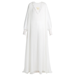Déesse Fan Vêtements D'été Nouveau Style Français Lâche Européenne Plus La Taille Femmes Robe <span class=keywords><strong>Blanche</strong></span> - Product Image 2