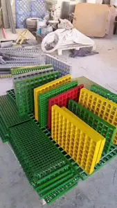 Anti Fire Frp Fiberglass Grating Frp Floor Fibreglass Platform Grating Walkways