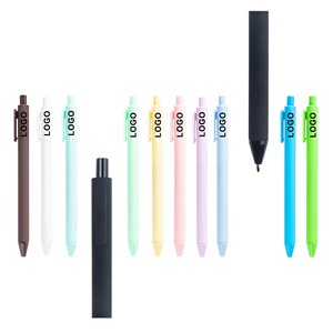 Stylos promotionnels pour la rentrée scolaire, en plastique recouvert de caoutchouc, logo personnalisé pour les étudiants, cadeaux pour les campus universitaires - Product Image 4
