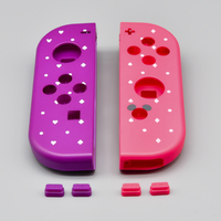 Coque de remplacement pour manette Nintendo Switch, gauche/droite, en silicone, pour console, contrôleur