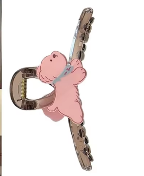 79cucciolo rosa attraverso marrone-13 cm