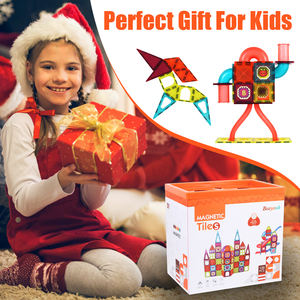 120 adet okul öncesi öğrenme duyusal Montessori oyuncaklar için <span class=keywords><strong>3</strong></span> + yaşındaki erkek ve kız manyetik oyuncak inşaat blokları - Product Image 2