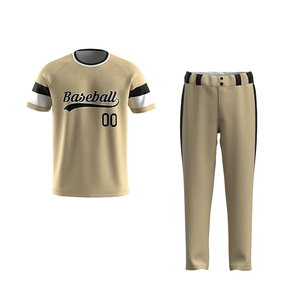 Nieuwe Aankomst Honkbal Kleding Custom Warming-Up Jas Honkbal Jersey Broek Pak Softbal Honkbal Kleding Man Uniform Set - Product Image 5