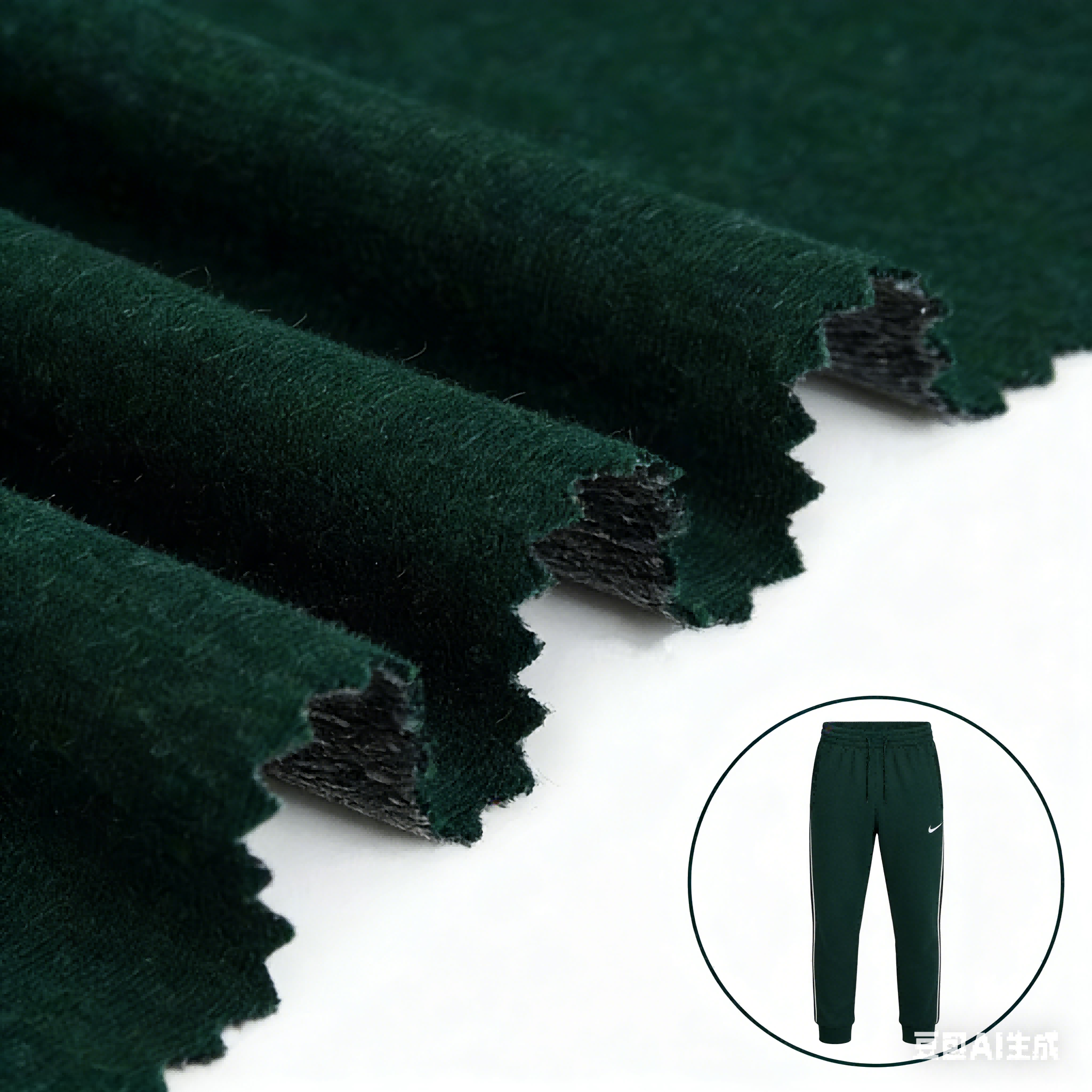 Stretch Poly Viscose Spandex French Terry Plain Dyed Waterproof Warm Knitted Fabric for Sports Wear Jacket Dress Suit