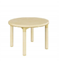 Mesa Infantil de Madera de Buena Calidad con Certificación TUV, 45 cm de Altura para Aprendizaje en Guarderías
