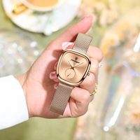 POEDAGAR 783 manecillas luminosas impermeables relojes de moda para mujer movimiento de cuarzo de lujo Esfera de forma Irregular reloj de mujer