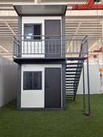 Maison conteneur pliable de type X