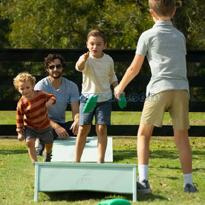 Juego de Cornhole de Madera Portátil, Clásico, Personalizable, Resistente, para Exteriores, Alquiler de Equipos para Juegos de Carnaval - Product Image 6