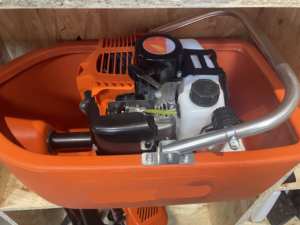 Pompe à eau flottante à essence à haut débit <span class=keywords><strong>ZI</strong></span> AO 4 temps avec rotor multi-étages - Portable et durable - Product Image 3