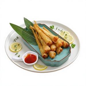Bâtonnets de crevettes panés pré-frits surgelés, produits semi-finis croustillants à base de fruits de mer, approvisionnement en gros - Product Image 2