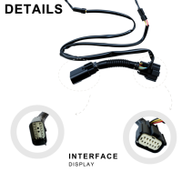 Feu arrière inférieur de sacoche de moto avec clignotant ambre pour Harley Touring Street Glide Road Glide Limited 2024+