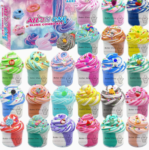 Kit de slime AMZ transfrontalier, argile beurre, pâte à modeler coton, jouet anti-stress - Product Image 3