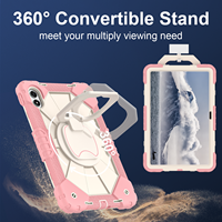 Funda Protectora de Silicona Resistente con Soporte 360 para Tablet Xiaomi Redmi Pad 2 Pro 12.1 Pulgadas POCO Pad M1 12.1 Pulgadas 2025 con Logotipo Personalizado