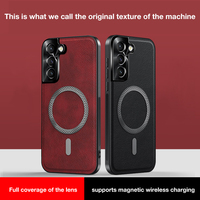 Étuis de téléphone transparents en PU antichoc avec étui pour S25 Ultra S22 S23fe S24 Plus, coque rigide pour appareil photo