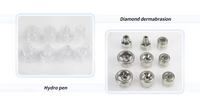 Appareil de microdermabrasion au diamant, machine d'hydrodermabrasion, machine de peeling aqua, jet d'oxygène, aqua peel pour salons de beauté