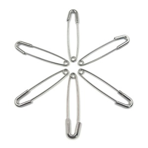 Haute qualité nickel couleur vêtement grande broche broche robuste couture grandes épingles de sûreté pour vêtements, artisanat, couture, épinglage - Product Image 2