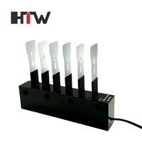 Anpassbarer 9V 12V 24V piezo elektrischer Lüfter Ultraschalls ensor zur Kühlung von Luft vibrationen