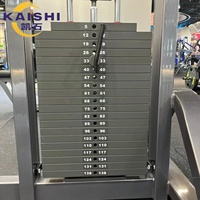 KAISHI Appareil Commercial Pec Deck Chest Fly Machine Style Équipement de Gymnastique à Charge par Disques pour Entraînement du Haut du Corps, Idéal pour Studio de Fitness et Projets de Salle de Sport