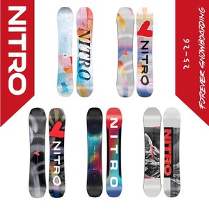 สโนว์บอร์ด Nitro รุ่น 25-26 สำหรับผู้ใหญ่ ออกแบบมาเพื่อการเล่นแบบออลเมาน์เทน ออลราวด์ พาร์ค แฟลต ฟลาวเวอร์ เหมาะสำหรับทั้งชายและหญิง ออกแบบมาเพื่อการเล่นแบบออลราวด์ ใช้ได้ทั้งบนพื้นราบและในสวนสกี - Product Image 1