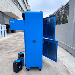 Gabinete inteligente de intercambio de batería seguro Hellopower Gabinete de seguridad de carga de batería con certificación - Product Image 6
