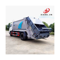 Camion compacteur à ordures de haute qualité de Chine, 8 mètres cubes, 10 mètres cubes, camion à ordures de 8 tonnes, 10 tonnes