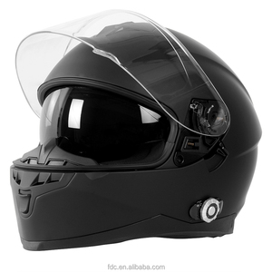 Para BM22 Nuevo Casco de Motocicleta Integral ABS con Certificación DOT/ECE, <span class=keywords><strong>Intercomunicador</strong></span> con Alcance de 1000M para 6 Conductores, Radio FM e Inalámbrico - Product Image 1