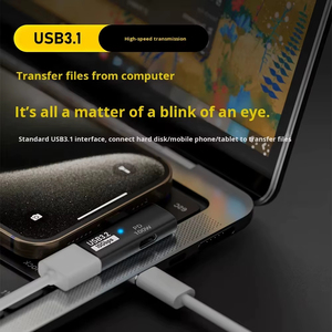 Convertidor Divisor Tipo C JILIAN, Adaptador USB 3.2 de Alta Velocidad Multifunción OTG, Portátil, de Aluminio para Teléfono Móvil - Product Image 5