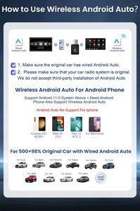 Adaptador Inalámbrico CarPlay 2 en 1 Naranja - <span class=keywords><strong>Dongle</strong></span> de Navegación Rápido y Estable para iPhone, <span class=keywords><strong>Samsung</strong></span>, Huawei, Xiaomi - Product Image 5