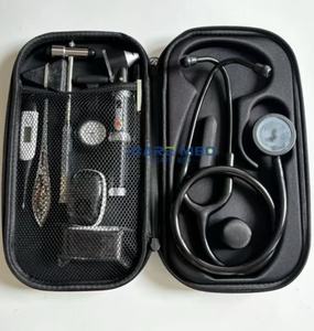 Trousse de diagnostic médical complète : Stéthoscope, marteau, diapason, lampe de poche LED, otoscope et kit d'examen ORL - Product Image 5