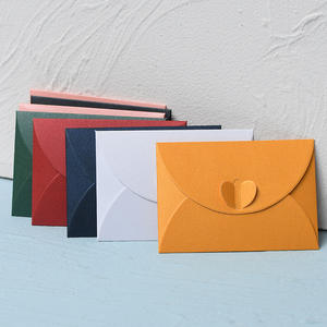 Mini enveloppe nacrée pour cartes de visite Porte-<span class=keywords><strong>coupon</strong></span> de carte de membre fabriqué à partir de papier carton - Product Image 3
