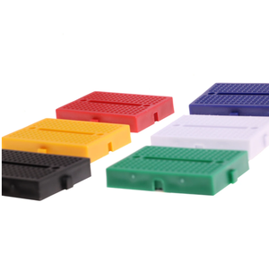 Sáu màu Mini <span class=keywords><strong>Breadboard</strong></span> solderless nguyên mẫu SYB-170 tie-điểm PCB thử nghiệm Board 35*47*8.5 mét cho xe buýt kiểm tra bảng mạch - Product Image 3