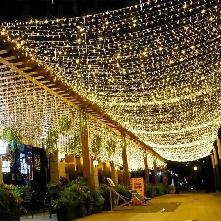 L Groothandel Ip65 Waterdichte Led Fairy String Licht Outdoor Decoratie 10M 20M 50M 100M Kerstverlichting Feest Verjaardag Bruiloft