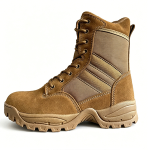 Bottes de désert TSB22 Coyote Brown, semelle confortable, personnalisables, chaussures de randonnée tactiques d'extérieur, vente en gros - Product Image 1