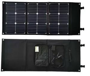 Panneau solaire monocristallin portable pliable personnalisé <span class=keywords><strong>AHONY</strong></span> ED-30 30W avec laminage ETFE intégré USB-A 5V/3.4A Type-C - Product Image 3