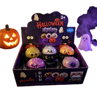 Nouveau jouet anti-stress Halloween, adorable pompon citrouille souple, jouet créatif en TPR pour soulager le stress, idéal pour les cadeaux de fête pour enfants