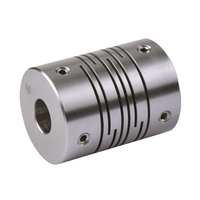 Accouplements d'arbre flexibles personnalisables en alliage d'aluminium et acier inoxydable, support OEM pour machines et imprimantes 3D