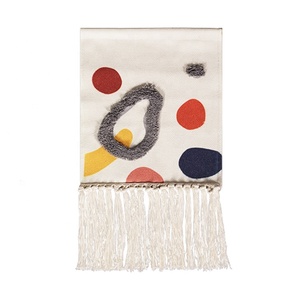 Decoración <span class=keywords><strong>de</strong></span> <span class=keywords><strong>pared</strong></span> Bohemia colorida moderna, hermoso apartamento, decoración <span class=keywords><strong>de</strong></span> habitación <span class=keywords><strong>de</strong></span> niños, cuerda <span class=keywords><strong>de</strong></span> algodón tejida, <span class=keywords><strong>tapiz</strong></span> colgante <span class=keywords><strong>de</strong></span> <span class=keywords><strong>pared</strong></span> - Product Image 2