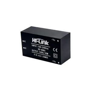 Fuente de alimentación de 110V, 220V, salida de 5V, 4A, 20W, fuente de alimentación acdc, transformador de placa de alimentación, se acepta HLK-20M05, Paypal