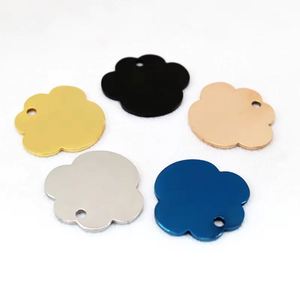 En gros, Plaque d'identification pour chien vierge en acier inoxydable, gravable avec logo, pour promotion et événements sportifs - Product Image 5