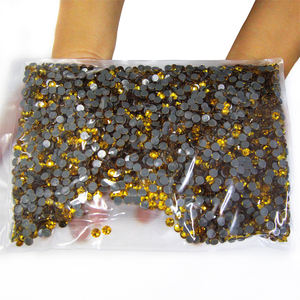 Прямая Продажа с завода Yantuo, стразы для топаза SS6/SS8/SS20, оптом, стразы для футболок, стразы для горячей фиксации, стекло, плоская задняя часть, гарантия торговли 14 - Product Image 1