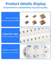 Composant électronique d'origine CL21B106KOQNNNE 0805 10uF 16V X7R Condensateur céramique MLCC SMD -55C~125C 2026+ Bobine à usage général