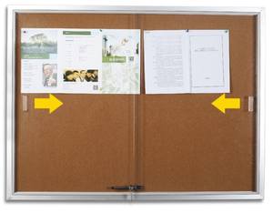 Tablón de anuncios de corcho personalizado precio de fábrica pizarra digital escolar con marco de aluminio tablón de anuncios de corcho para la escuela - Product Image 3