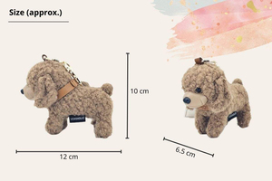 Leasholic Women's PU Leather Keychain Bag Charm Pendants Tote Handbag with Keychain 3D Soft & Durable Ladies' Accessory - Product Image 6