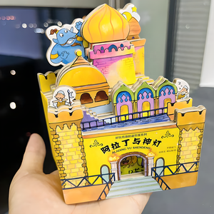 Vendita calda Die fori 8 piccoli pianeti sistema solare libro per i bambini con unico pianeta ritagli per bambini cartone di stampa del libro - Product Image 2