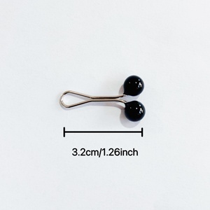 Clip d'accessoires transfrontalier direct usine, clip en U perlé coloré, aimants pour <span class=keywords><strong>hijab</strong></span>, boucle de fixation pour foulard en soie - Product Image 6