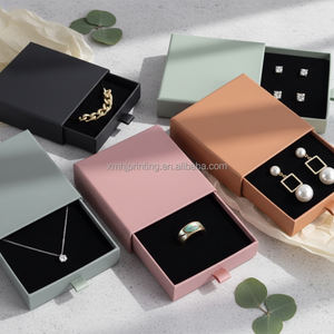 Vente en gros de boîte cadeau en papier avec logo en Chine boîte de rangement en carton organisateur de tiroir cadeau <span class=keywords><strong>pour</strong></span> bijoux boîte d'emballage de luxe <span class=keywords><strong>pour</strong></span> bijoux - Product Image 2